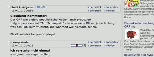 Karlbauer Kommentar der Standard: 